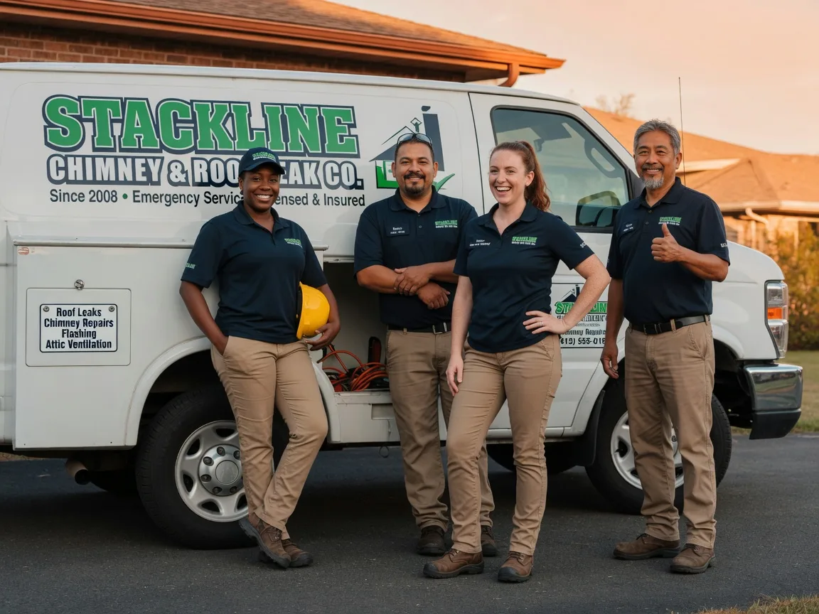Chimney flashing repair company in Linden, IN